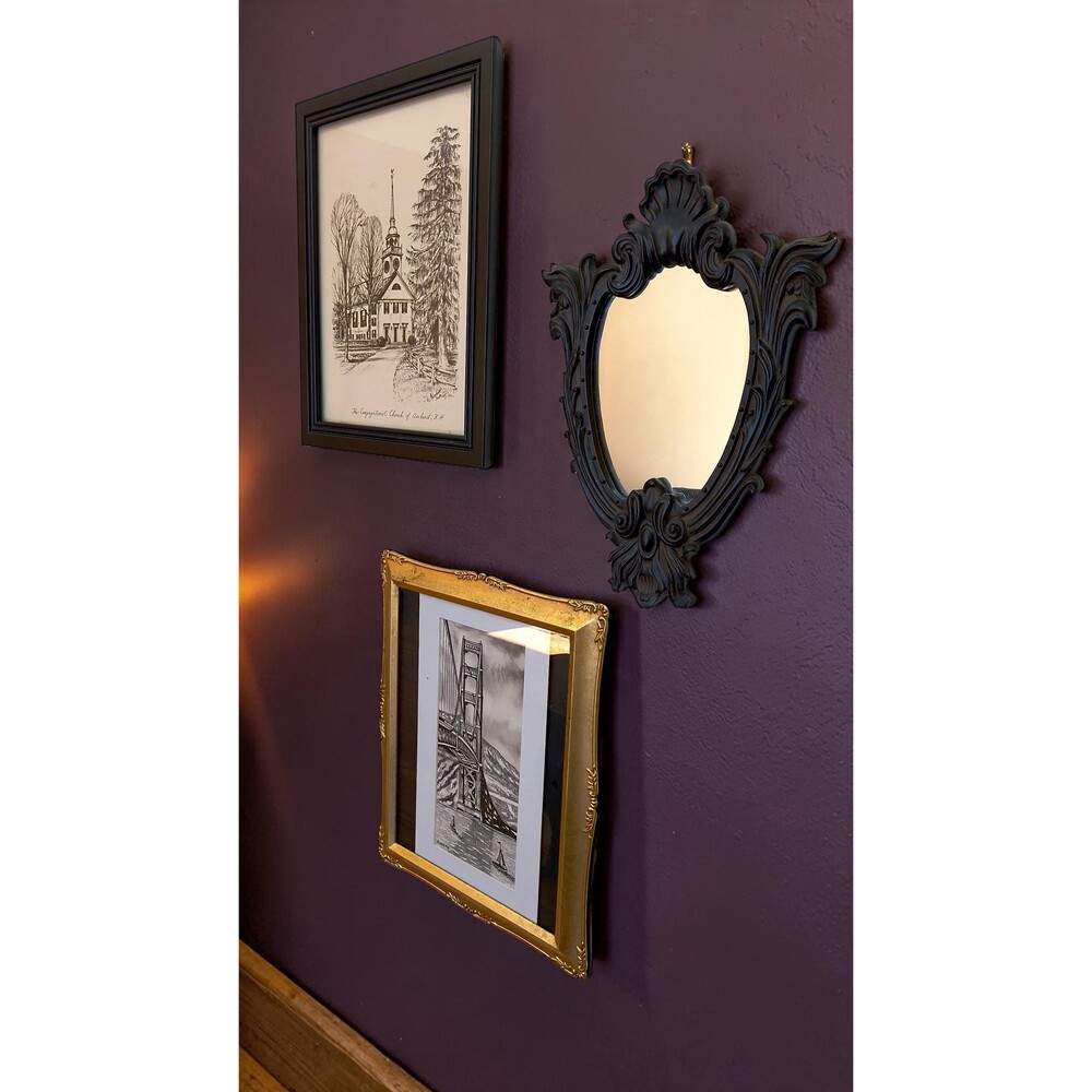 3 Vintage Decor Golden Gate Bridge Art & Amherst Church Print Mirror